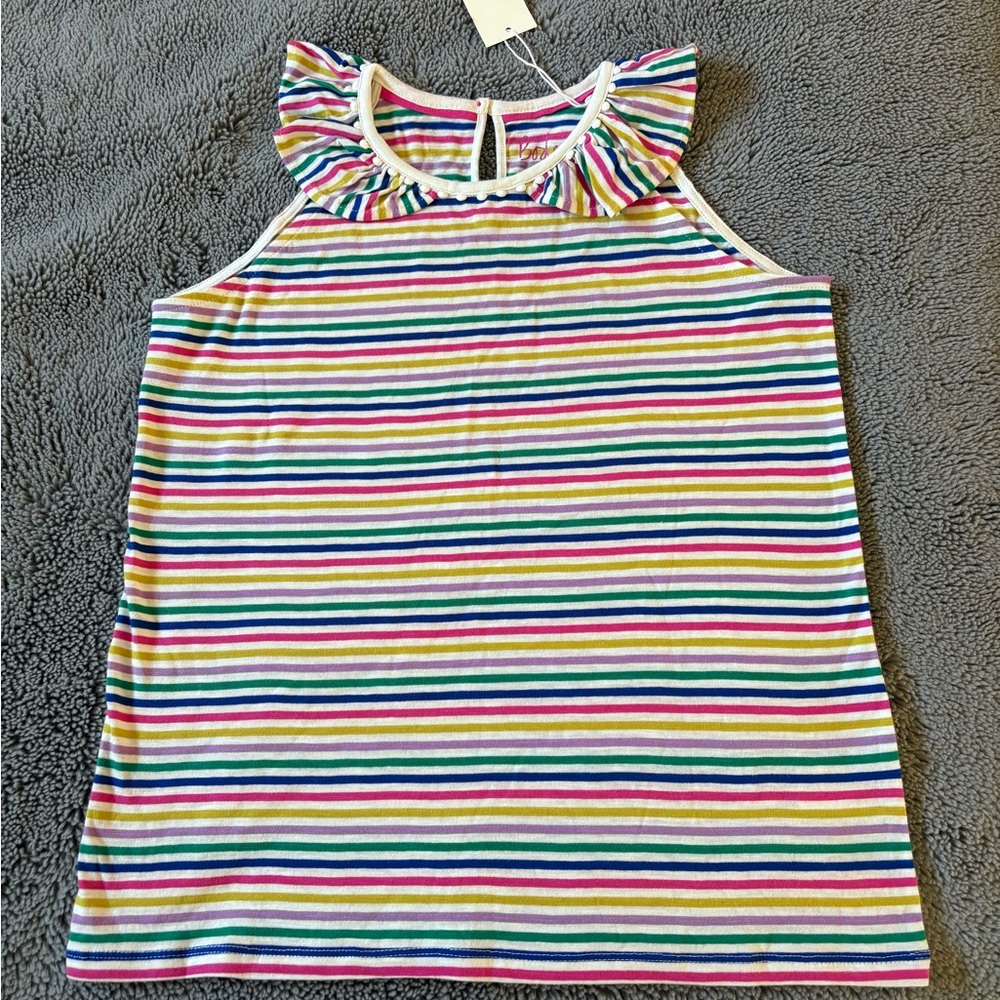 Mini Biden Striped Tank Top NWT